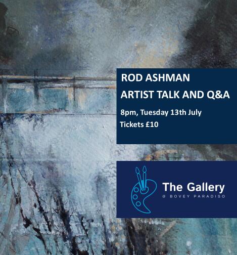 ROD ASHMAN - TALK AND Q&A image 1